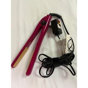CHI Professional Magenta Hair Flat Iron Straightener EUC